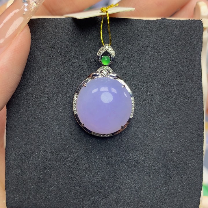 翡翠手链18K金镶嵌翡翠