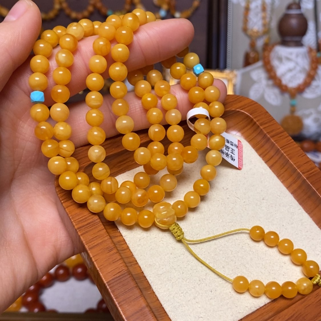 【闪购商品】手链蜜蜡未镶嵌手串