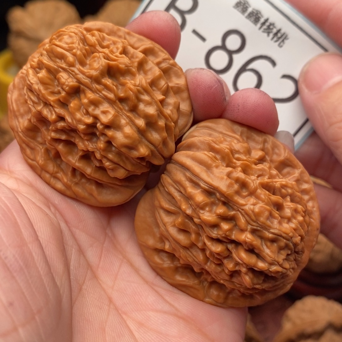 文玩核桃把件汉高楼41