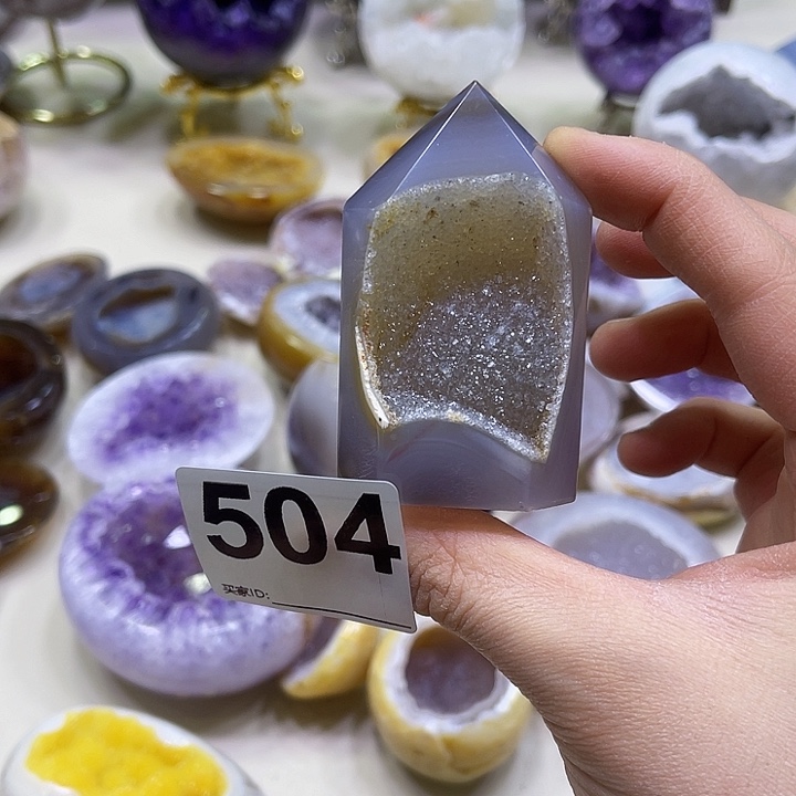 紫晶摆件未镶嵌摆件504