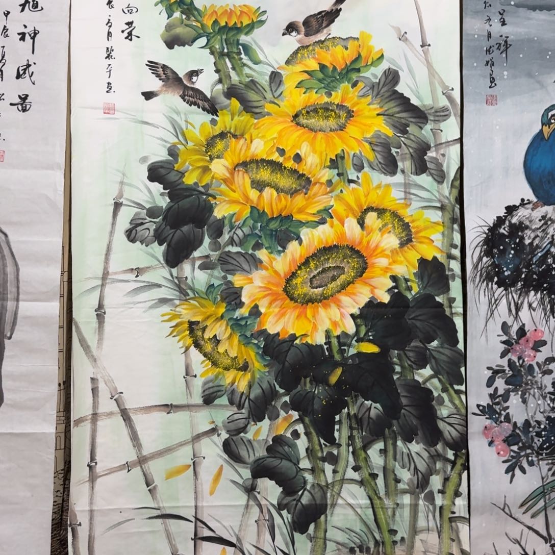 国画晓彤美术馆直播间