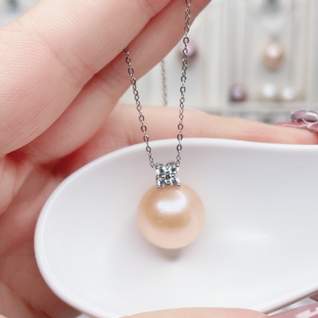 吊坠(赠链)合金淡水珍珠