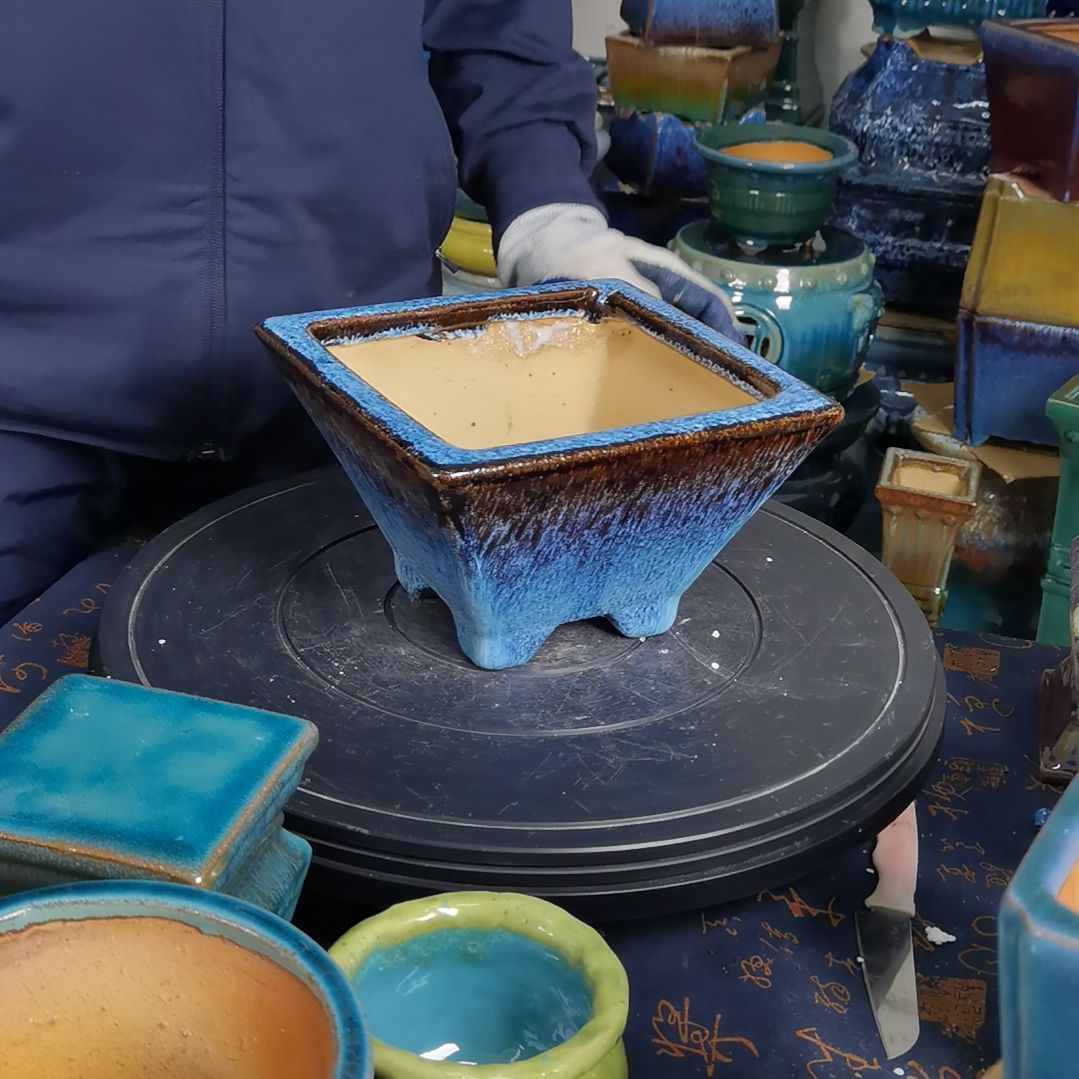 内口16.5深10.5石湾花盆默认微瑕