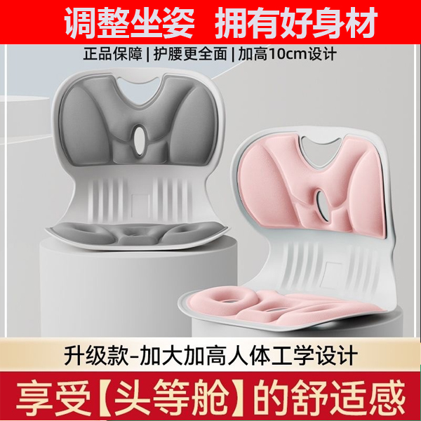 德国护腰坐垫矫正腰靠垫人体工学护腰椅久坐不累办公教室护腰靠垫