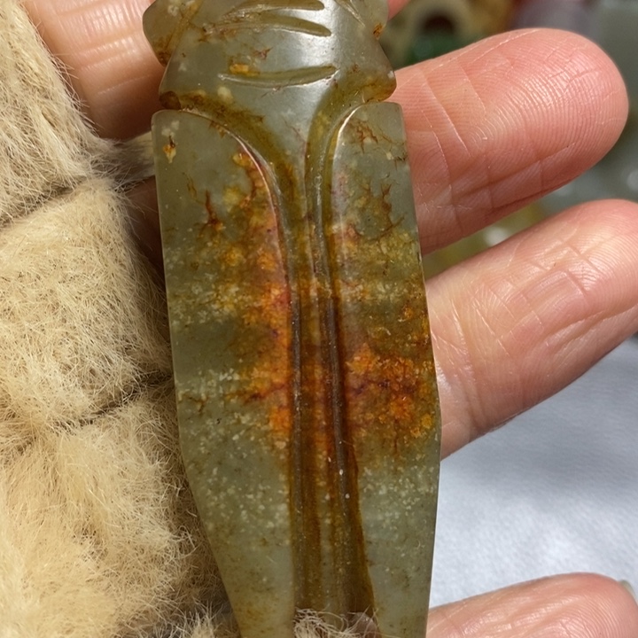 和田玉（糖玉）颈饰未镶嵌