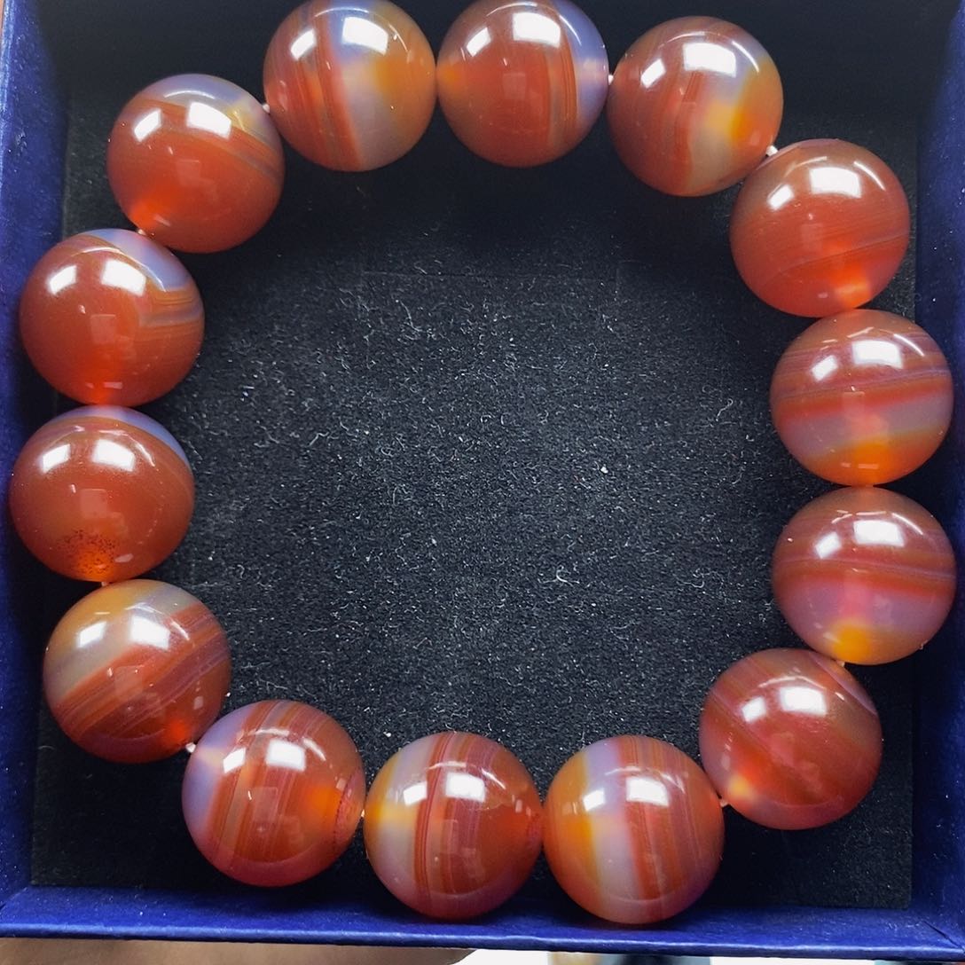 玛瑙/玉髓手链未镶嵌用****6