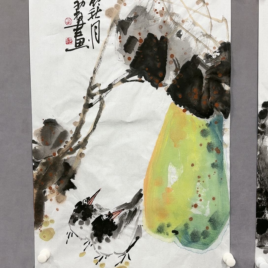 国画国画纯手绘作品请放心去藏