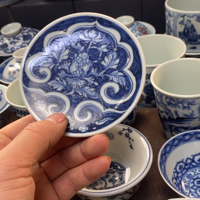 【闪购商品】景德镇柴窑主人杯垫
