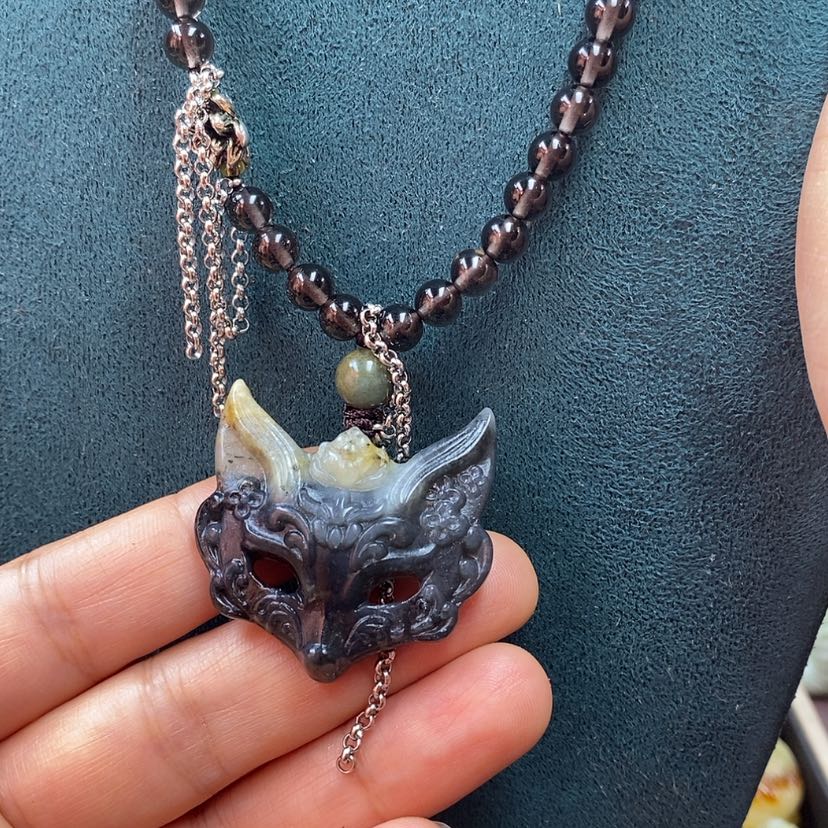 【闪购商品】蛇纹石玉吊坠未镶嵌