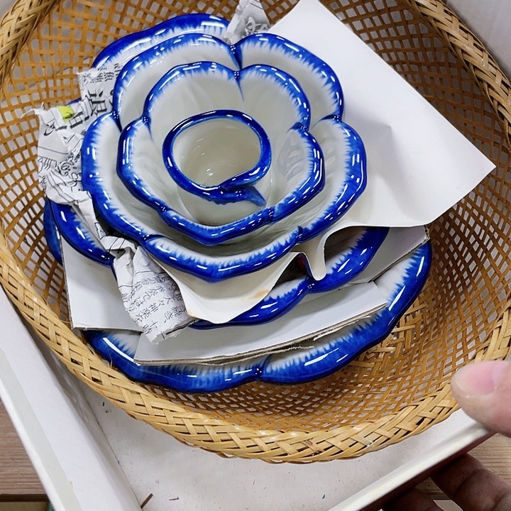 瓷片瓷制作工艺品摆件