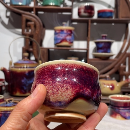 神垕钧瓷茶器熠***球神垕钧瓷茶器