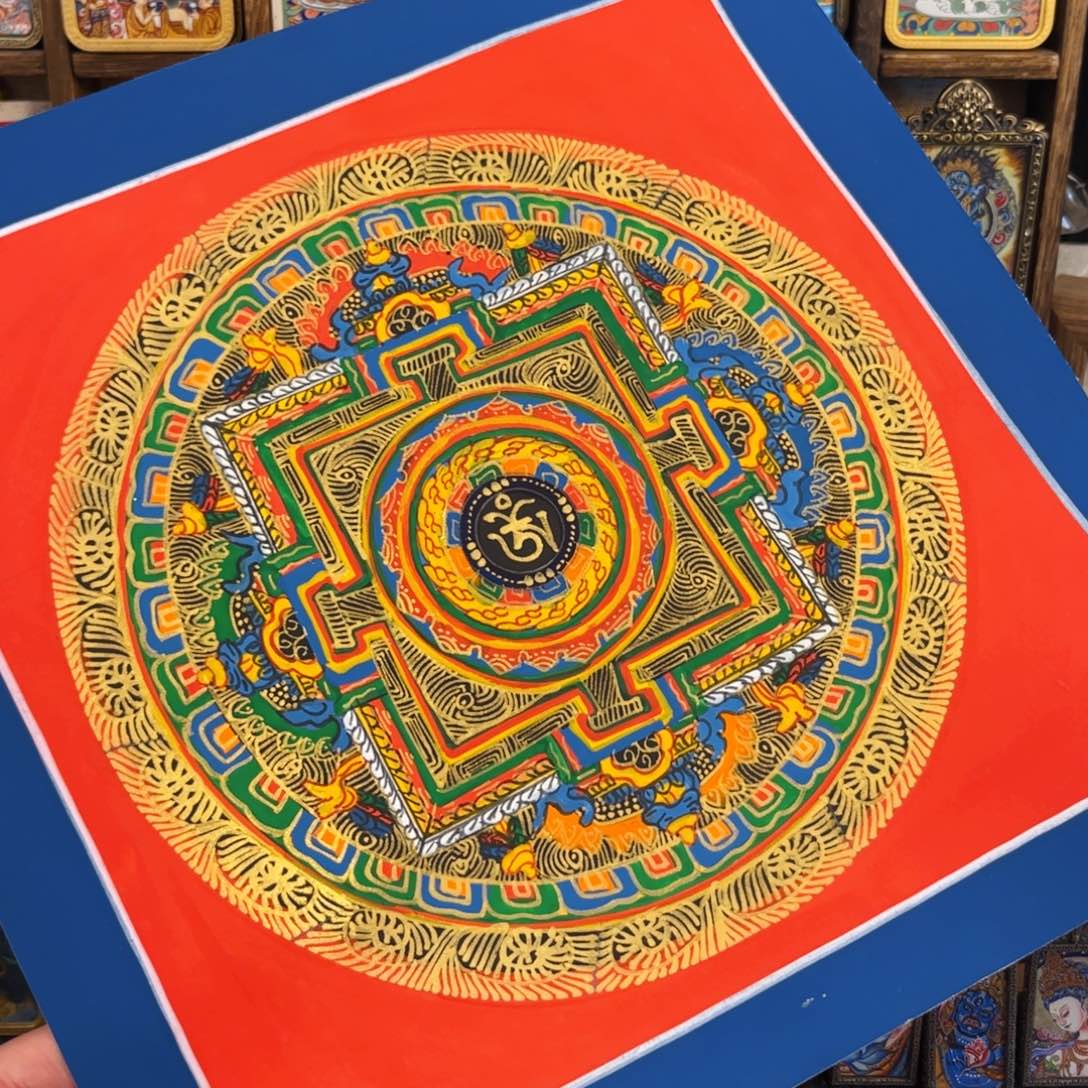 吊坠手工绘制坦诚20✖️20尺寸