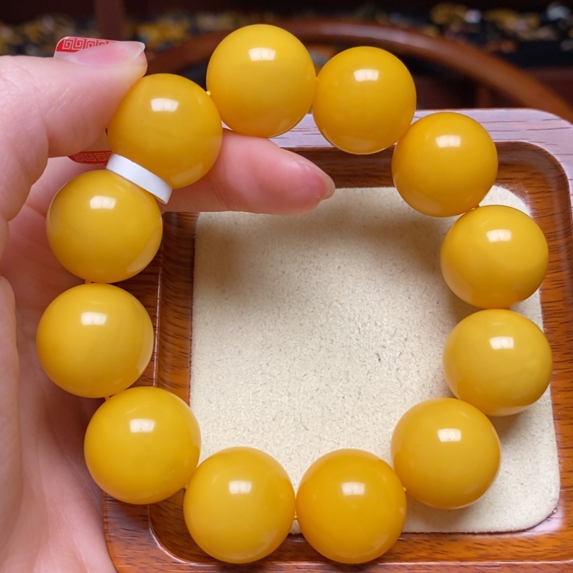 【闪购商品】蜜蜡手链未镶嵌手串