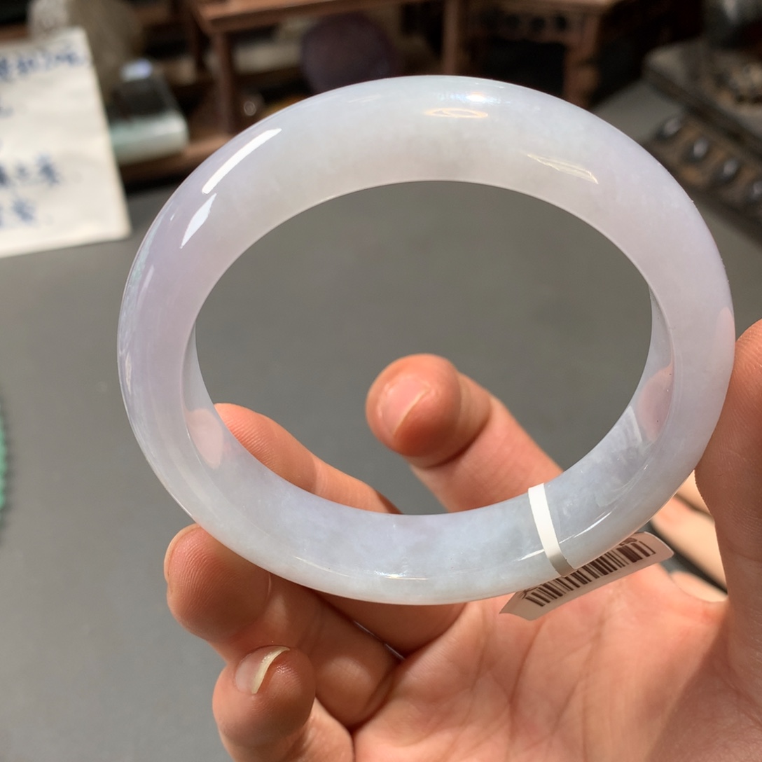 翡翠手镯未镶嵌58.6圈口