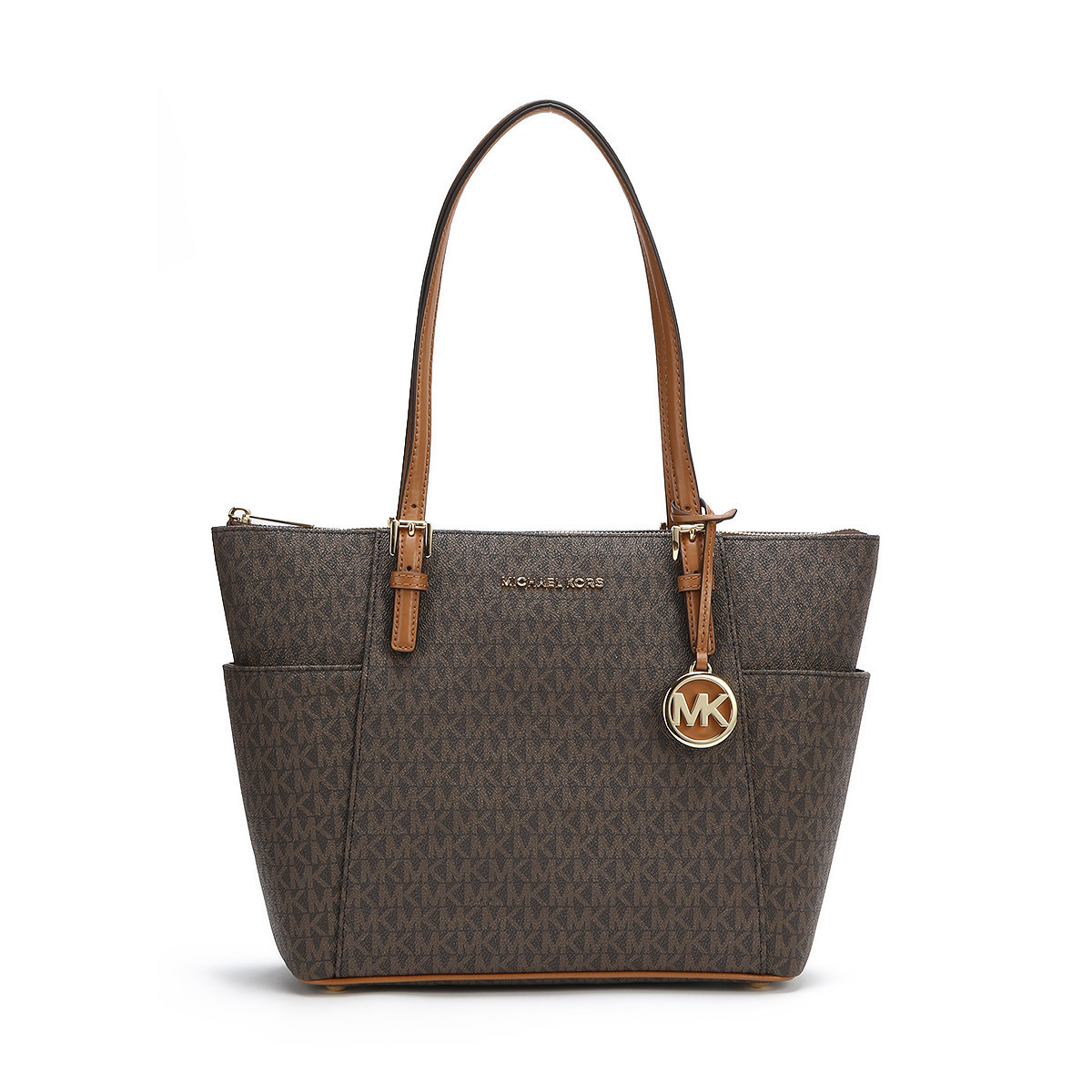 迈克高仕｜Jet Set 经典时尚老花大容量托特包手提包