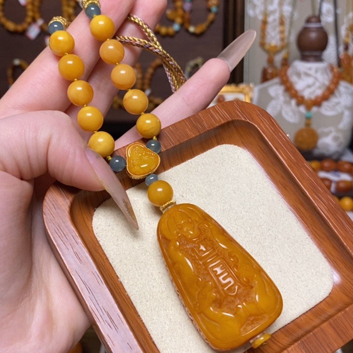 【闪购商品】手链蜜蜡未镶嵌项链