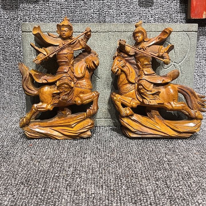 木***子陶瓷古色古香精品木雕