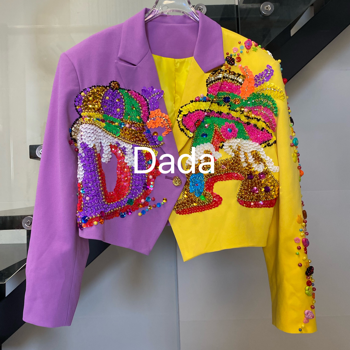 Dada设计款新款重工个性款休闲时尚百搭洋气外套C15617