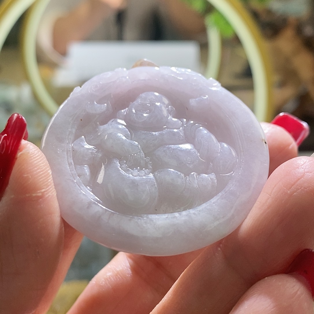 【闪购商品】翡翠颈饰未镶嵌佛