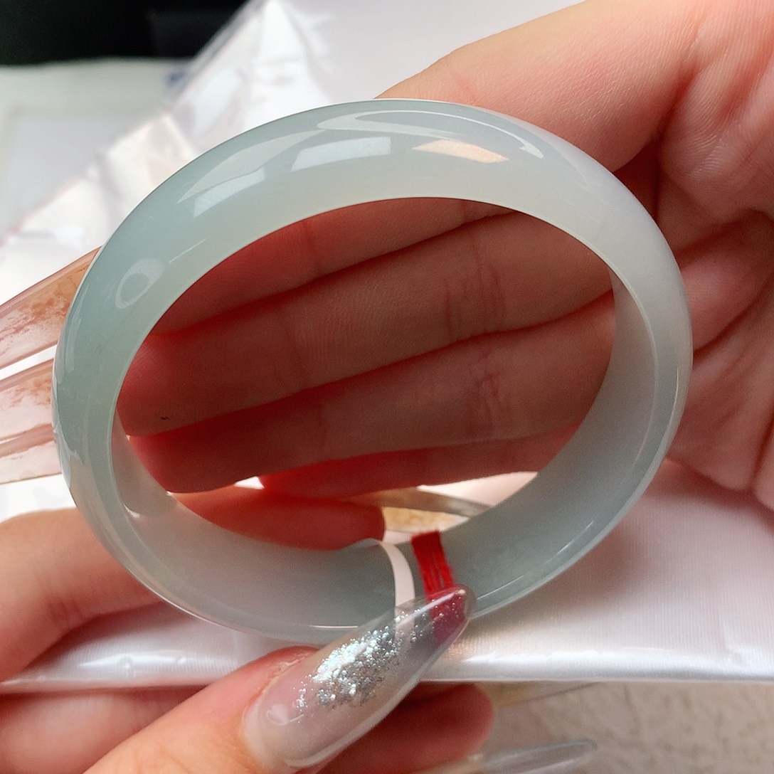 未镶嵌手镯翡翠正圈59