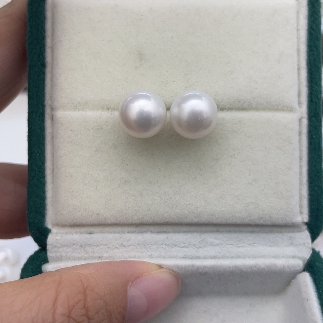 未镶嵌耳饰海水珍珠