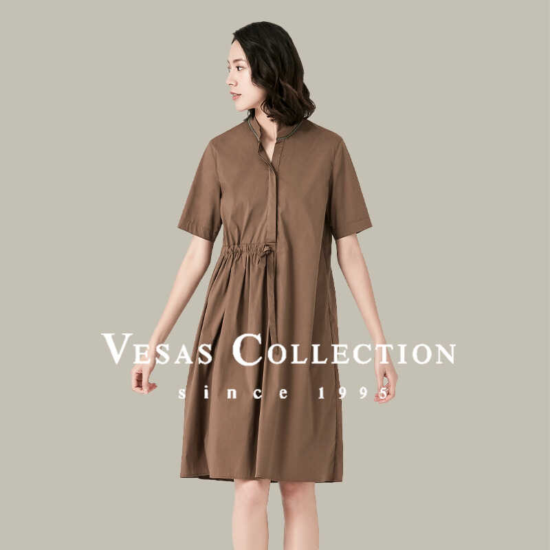 vesas collection D1242 设计师款半袖连衣裙