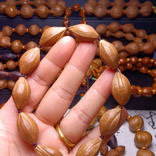 橄榄核手串/手链橄榄核手串铁核柳叶1.3
