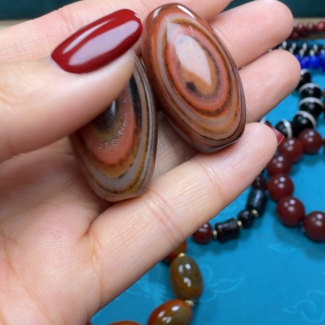 玛瑙/玉髓未镶嵌项链