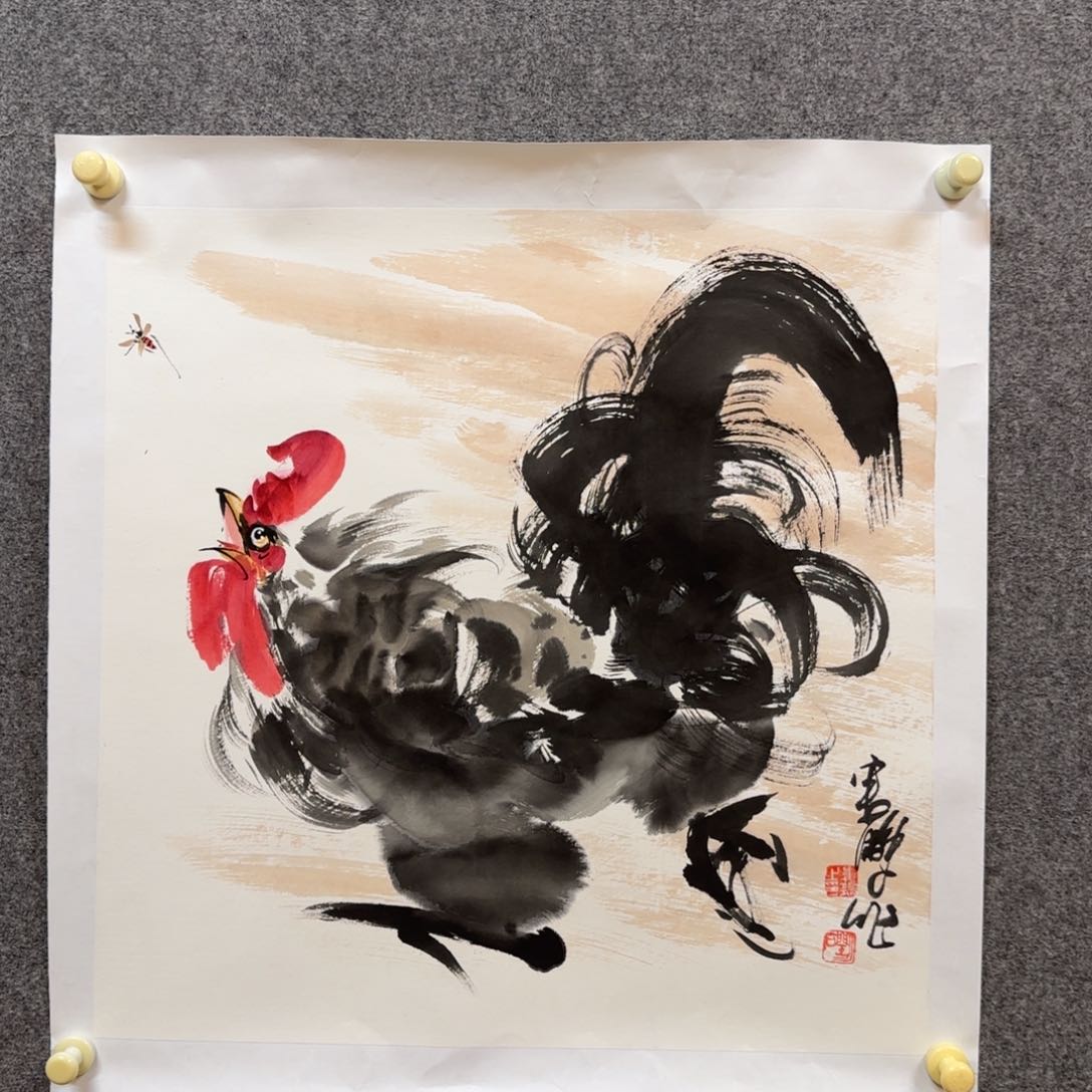 国画娄鹏老师手绘作品