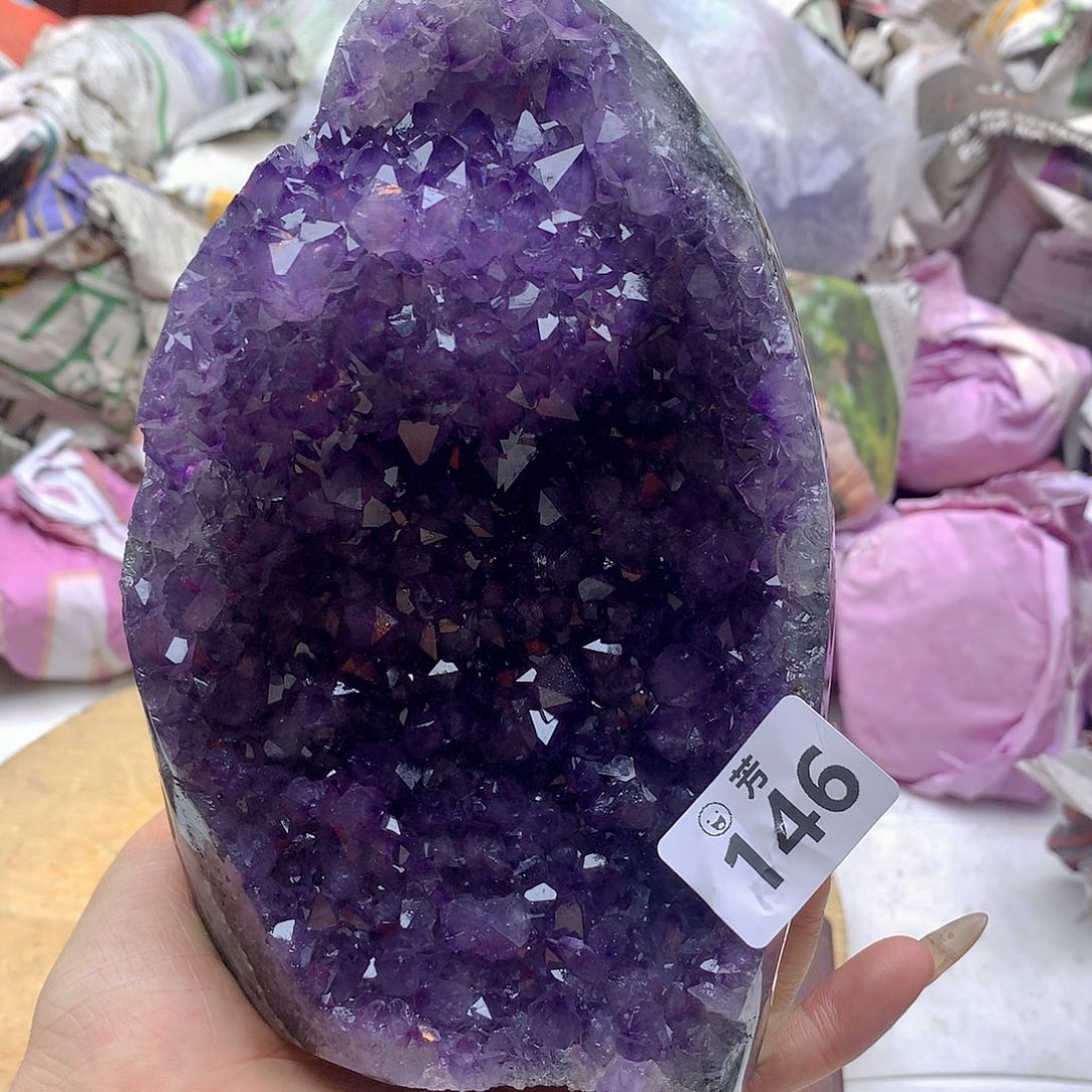 紫晶大型摆件（非配饰）未镶嵌