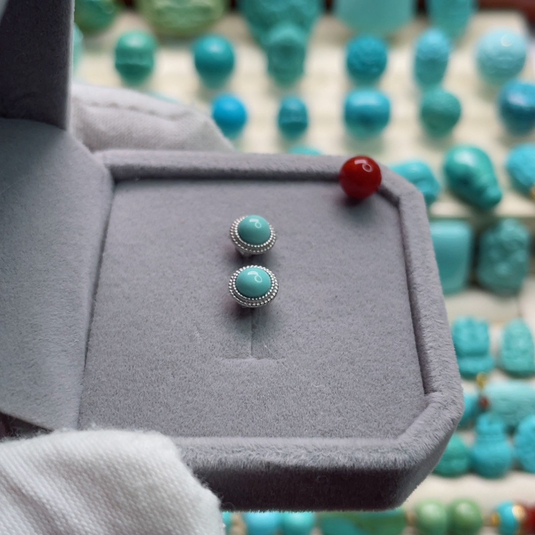 南红玛瑙银S925镶嵌珠宝奇石