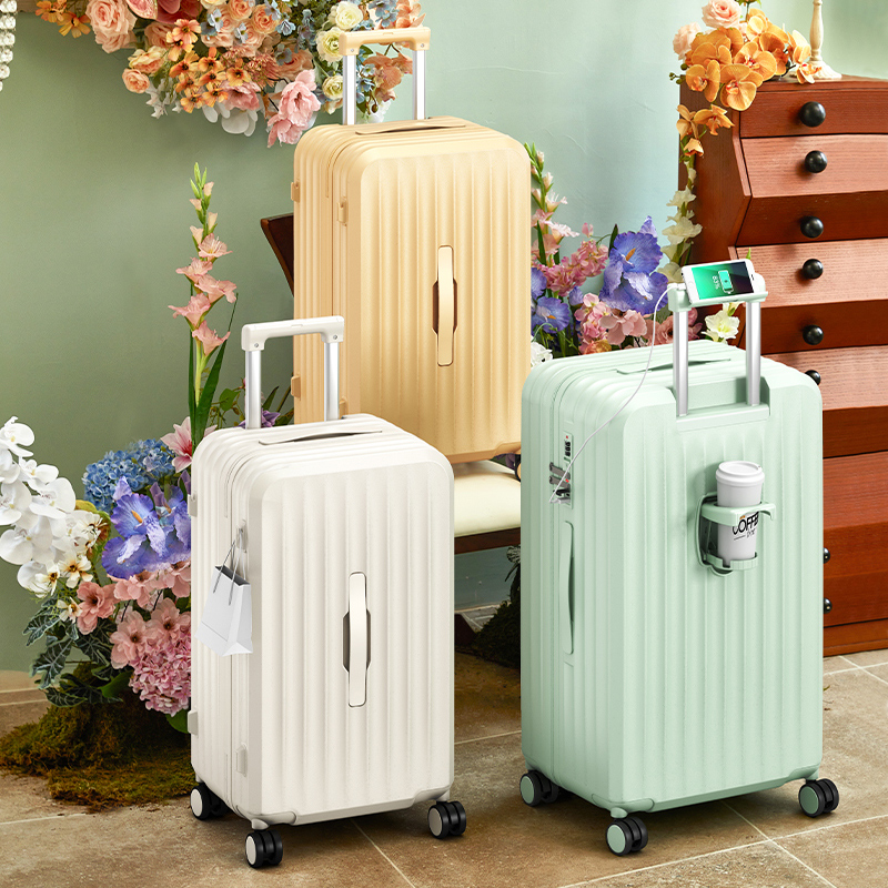 ULDUM2025新款行李箱女大容量拉杆旅行密码皮箱子男加厚结实耐用