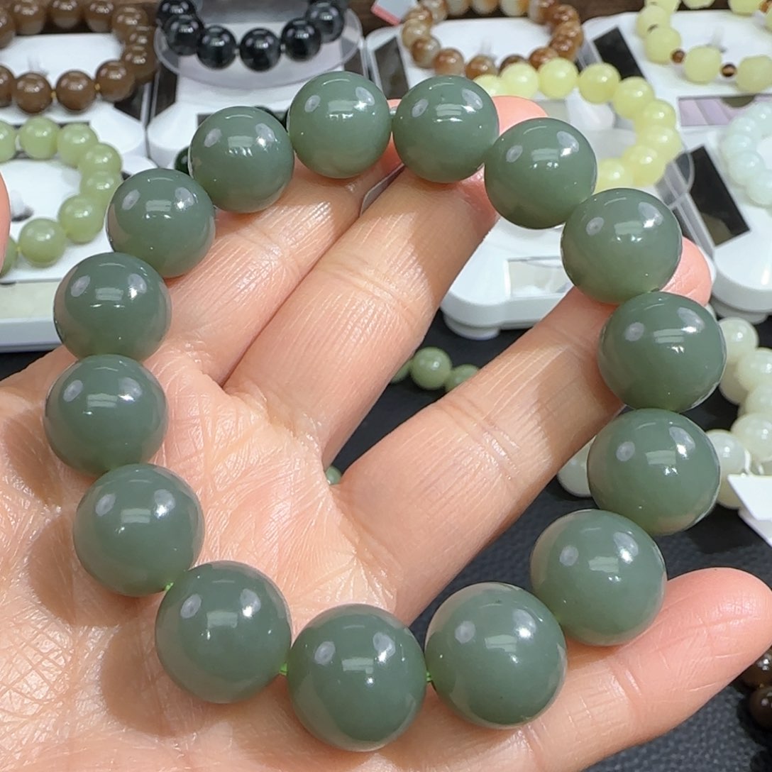 和田玉手链未镶嵌