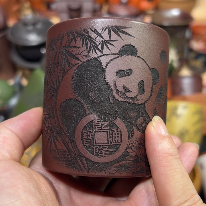 茶杯紫砂宜兴紫砂主人杯