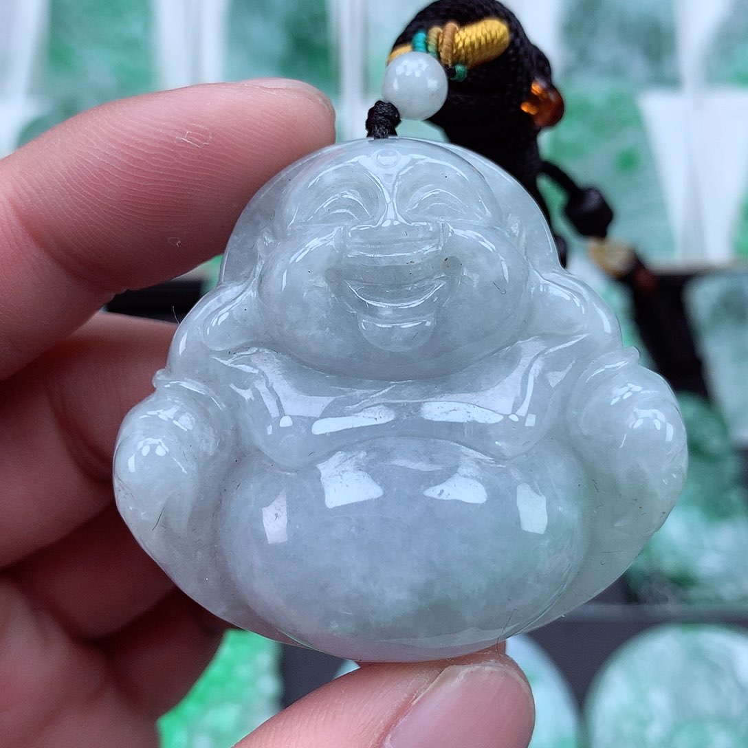 翡翠颈饰未镶嵌翡翠吊坠