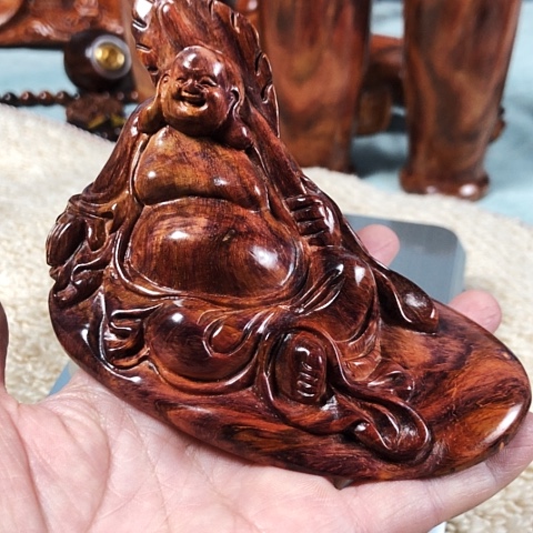 黄花梨/降香黄檀老*海南黄花梨弥勒佛