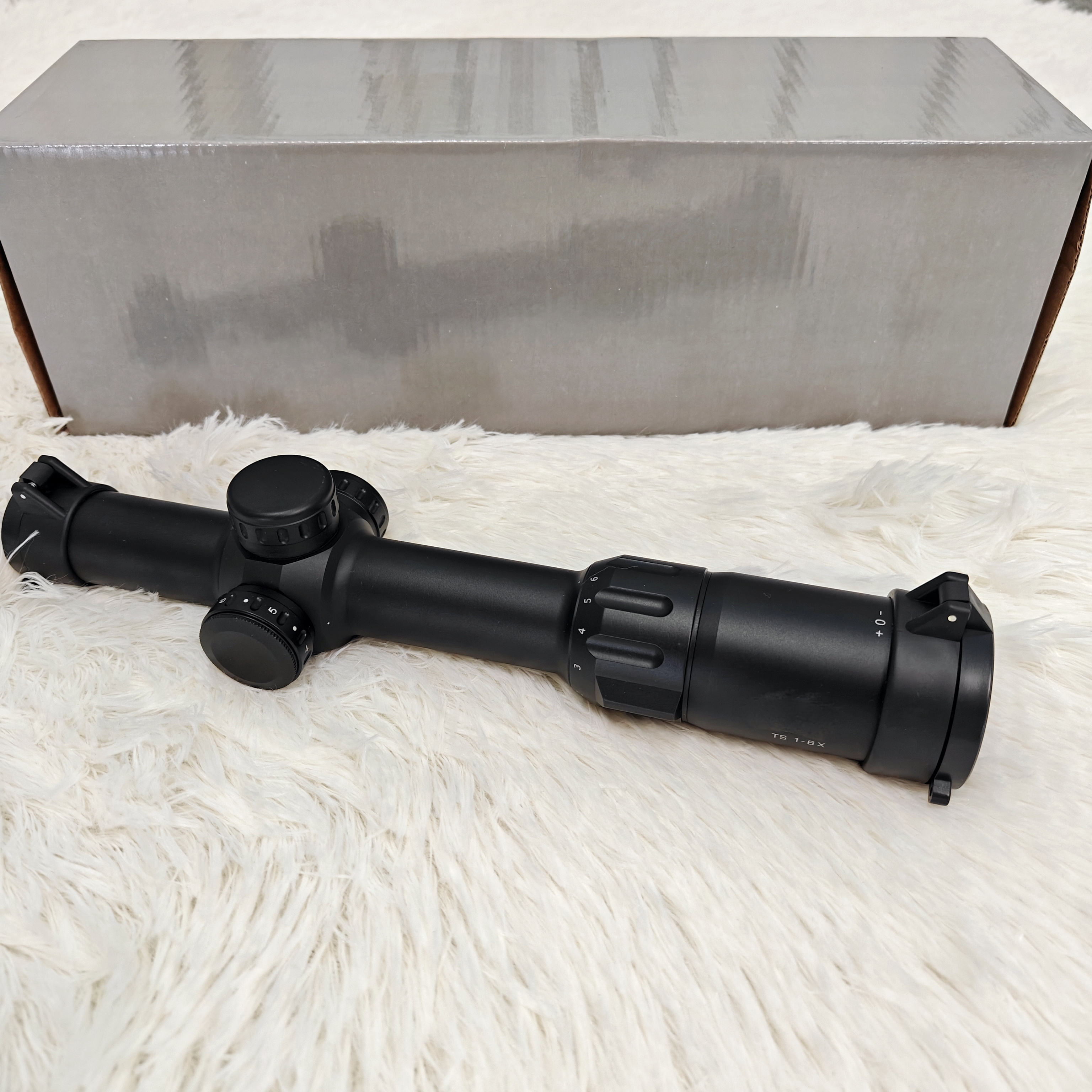 TS1-6*24FFP 前置速瞄单筒望远镜带红灯玻璃板分化带抗震钉充氮