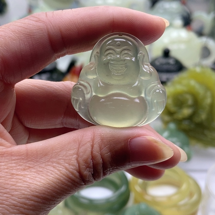 蛇纹石玉手链未镶嵌