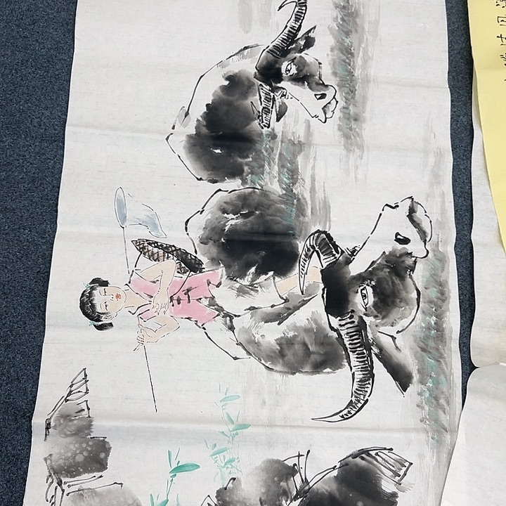 国画纯手绘字画宣纸