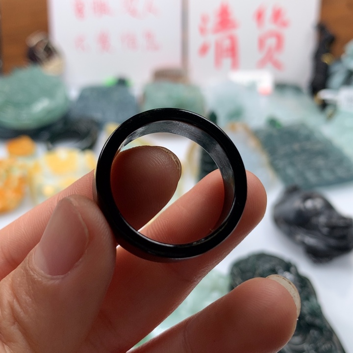 翡翠颈饰未镶嵌保真天然A货翡翠