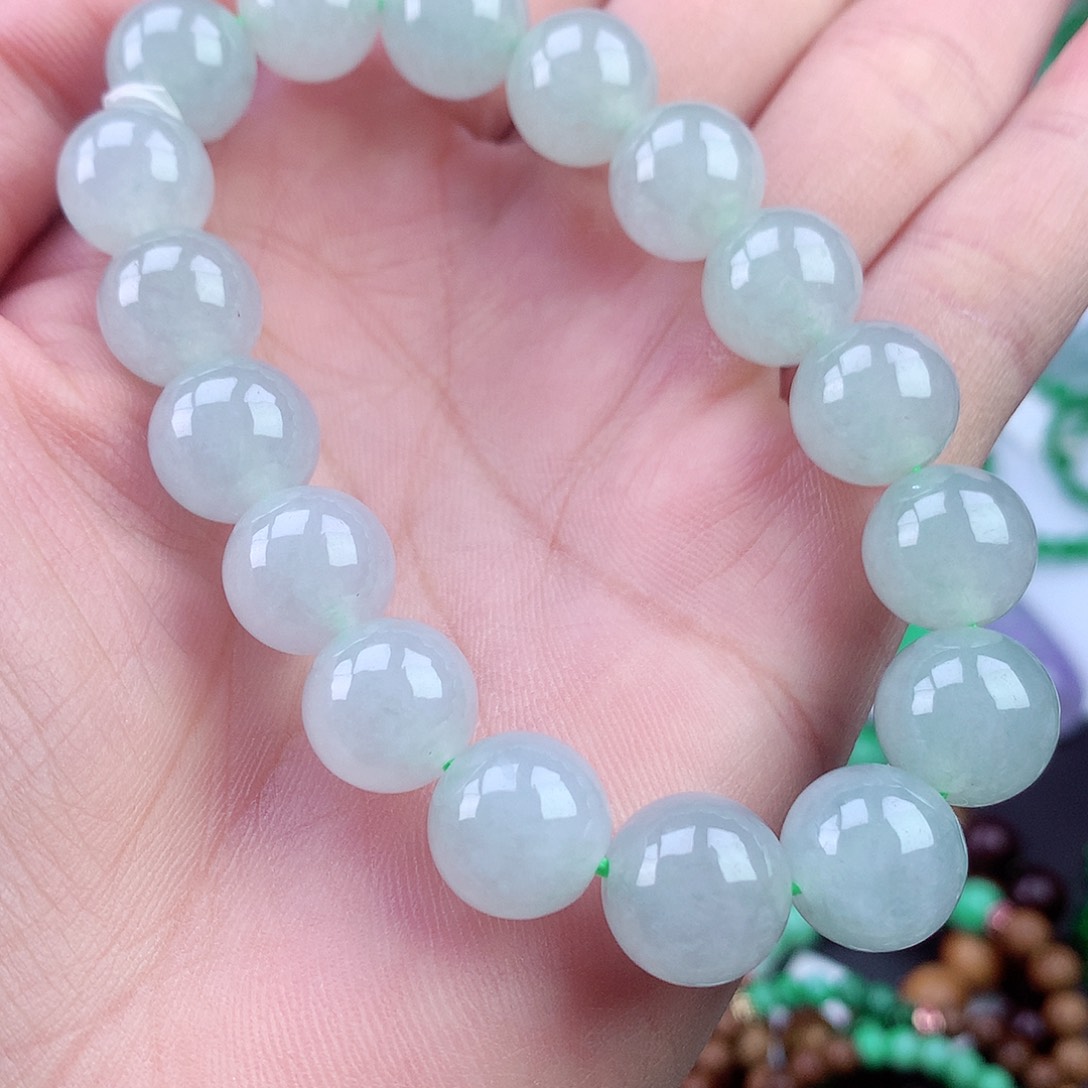 未镶嵌手链翡翠手串