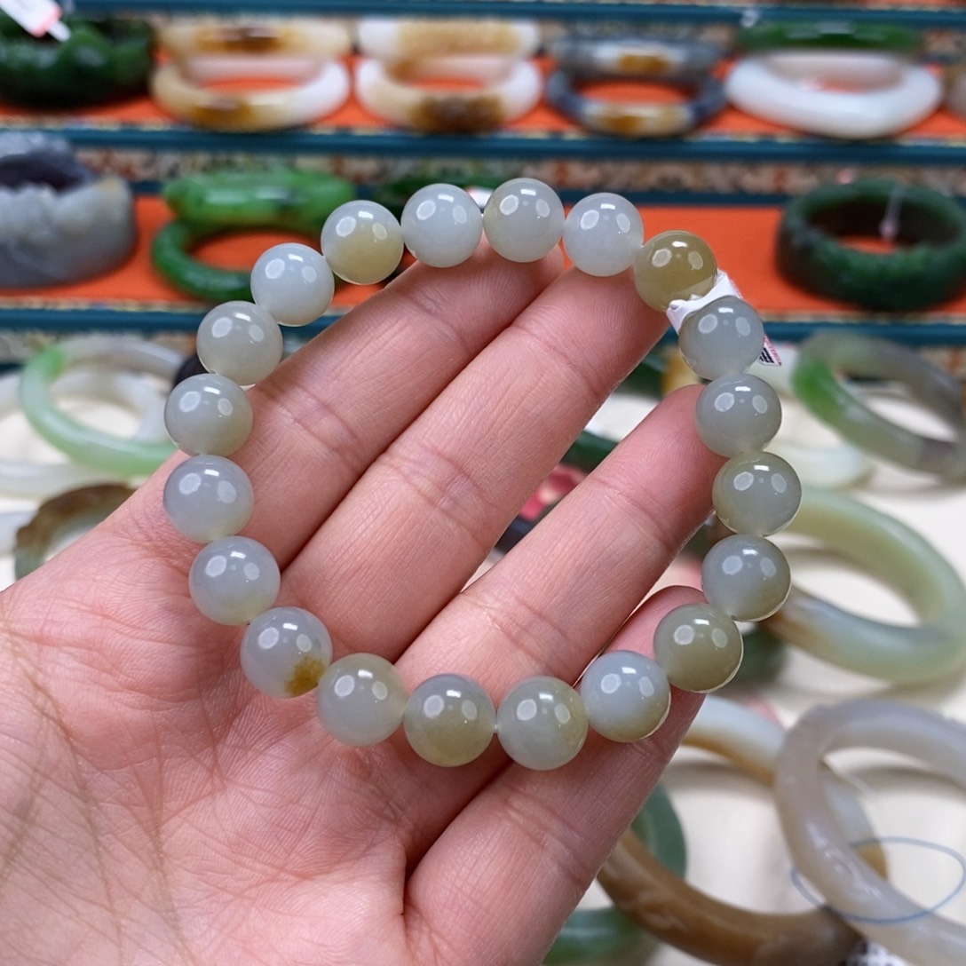 和田玉珠子10未镶嵌R****3