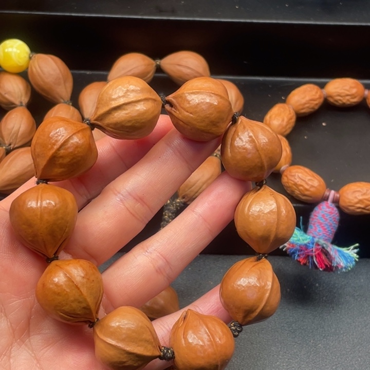 一***街橄榄核手串/手链梅林铁素2123