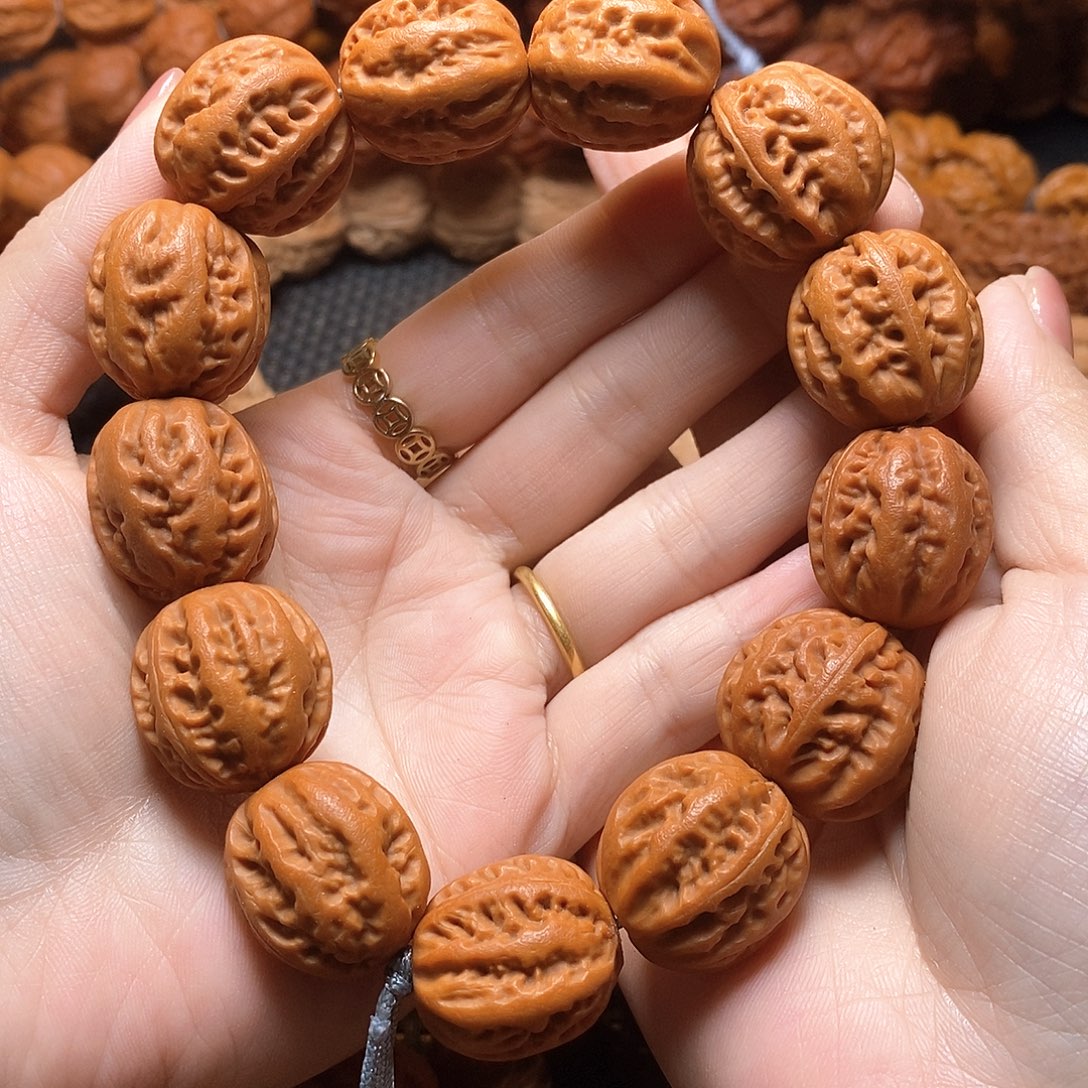 老***头文玩核桃手串小粗筋