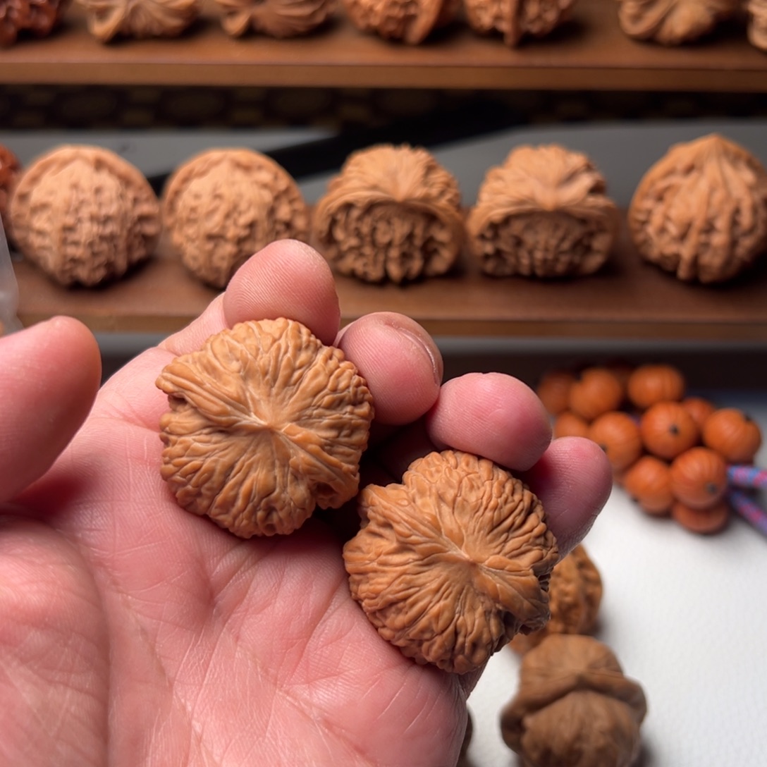 核桃36尺石子磨盘一般对子