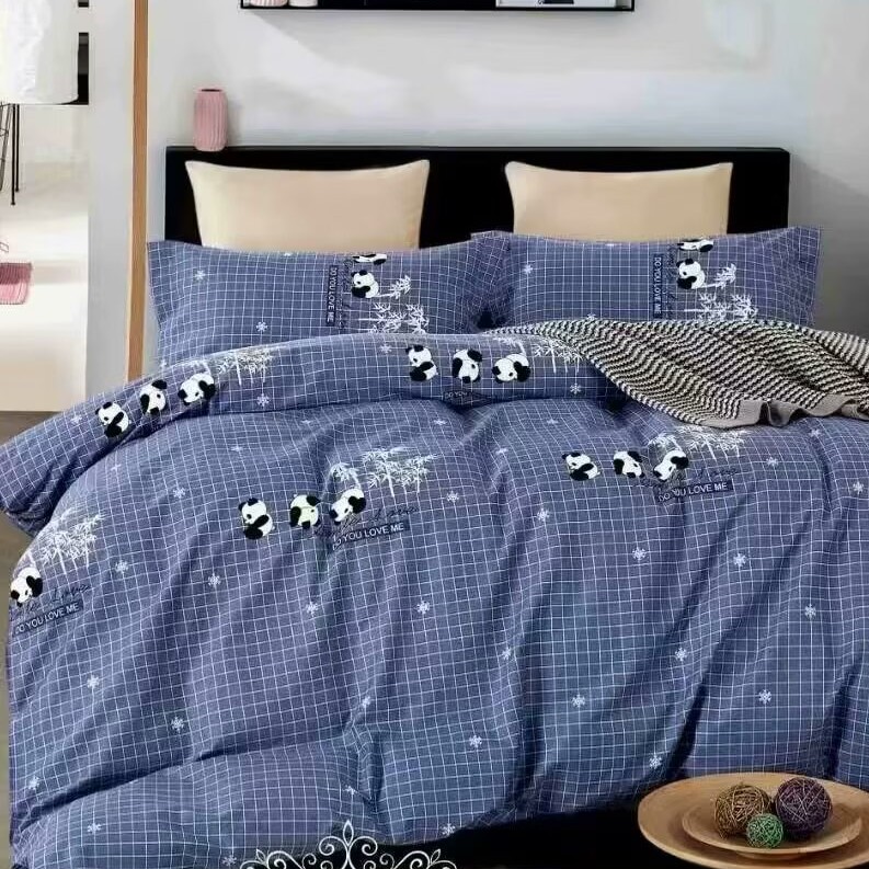 文文家纺纯棉超柔磨绒轻磨毛工艺 小熊最爱