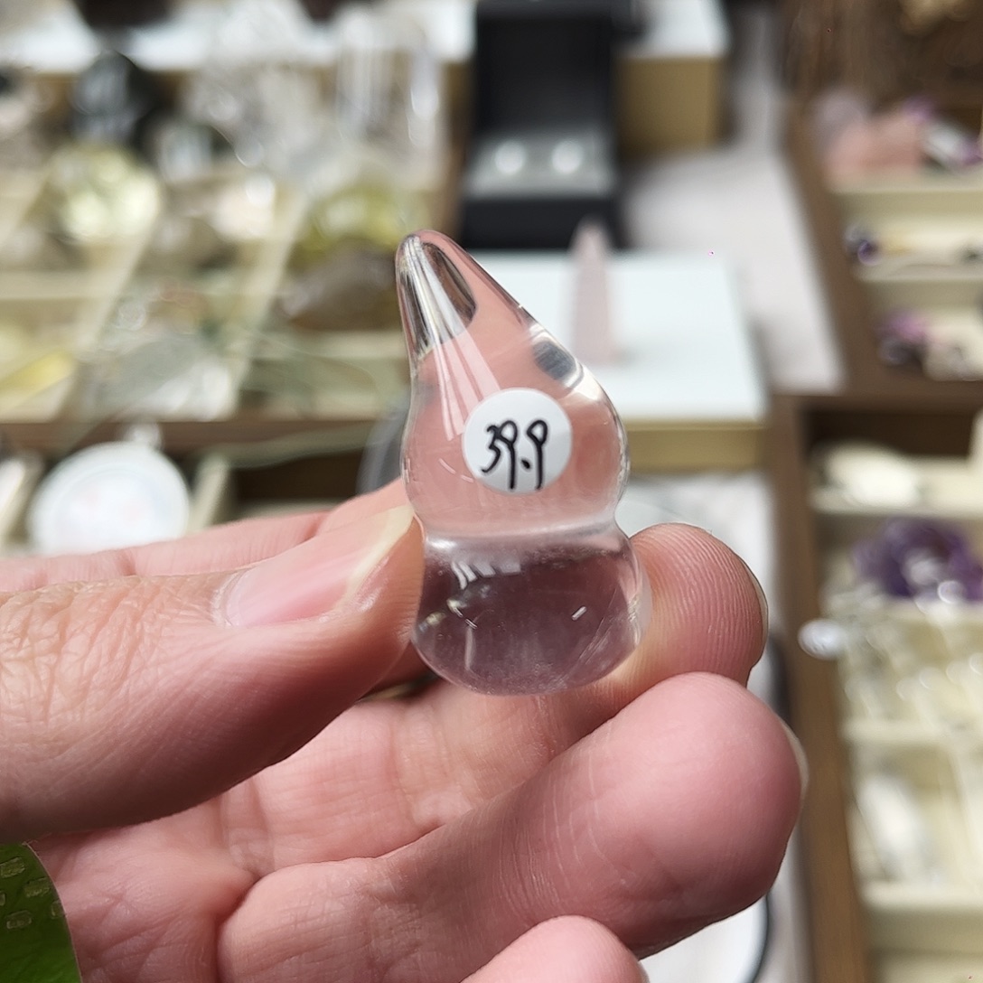 水晶天然水晶微瑕未镶嵌