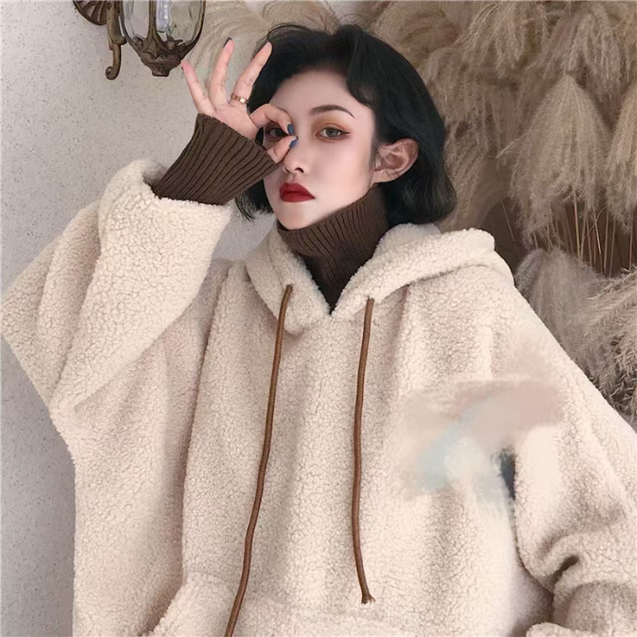 4号 经典-情侣百搭休闲冬季保暖小熊外套