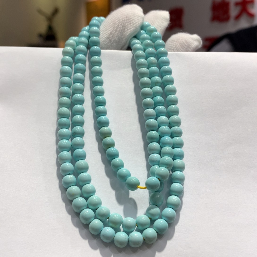 绿松石长链未镶嵌