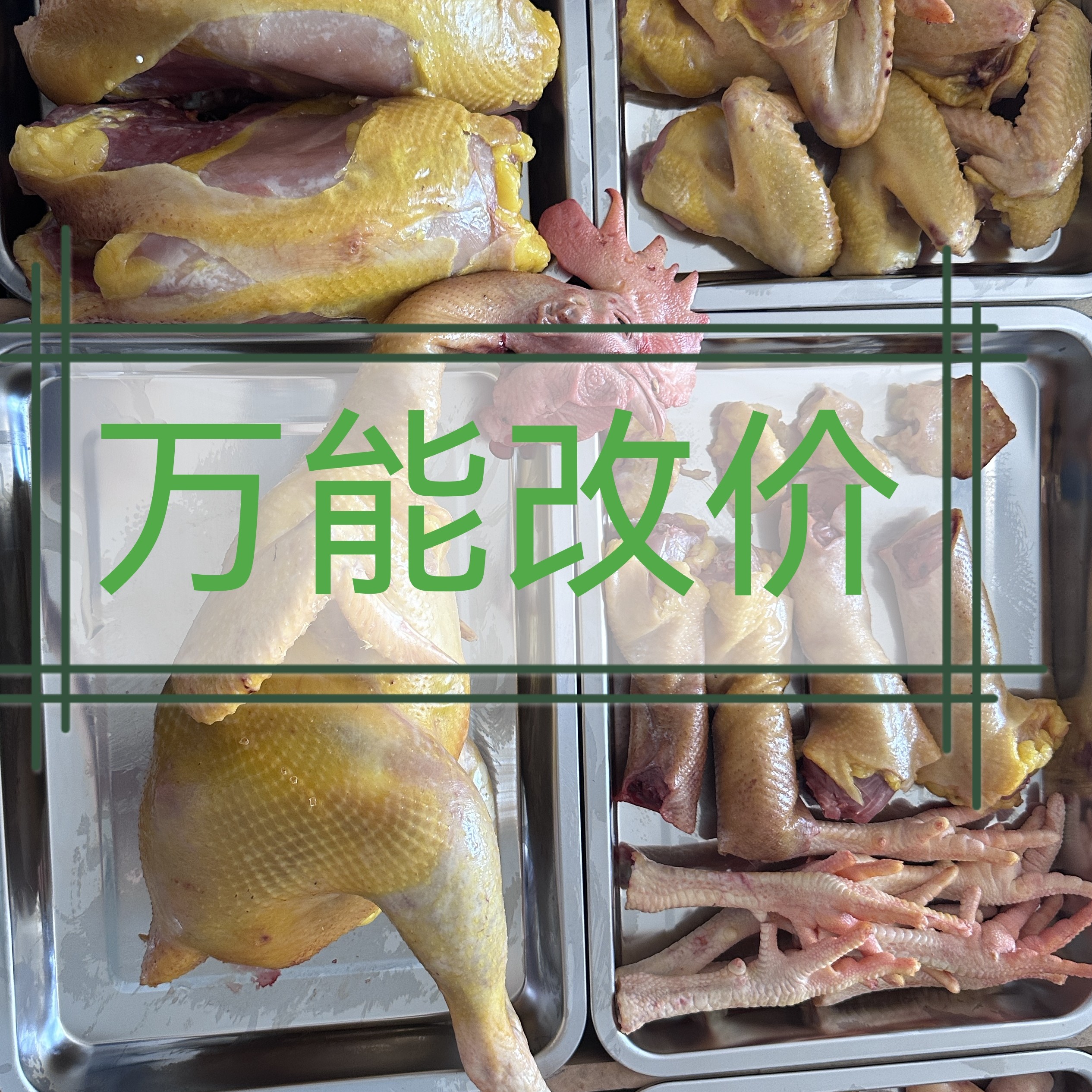 农村土鸡万能改价（生鲜产品，下单不退不换） 包冰率10%以内